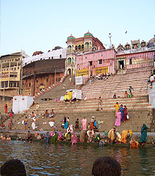 The Holy River Gangas at Varanasi