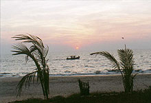 Goa at Sunset